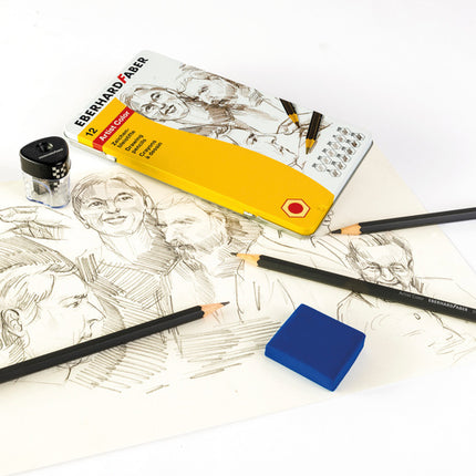 Eberhard Faber EF-511313 Potlood Bliketui 12 Stuks 12 Hardtegraden