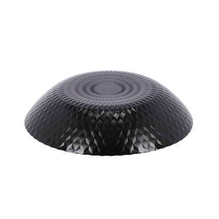 Diep Bord Pampille 20 cm Glas/Zwart