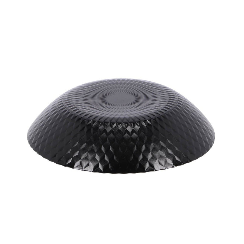Diep Bord Pampille 20 cm Glas/Zwart