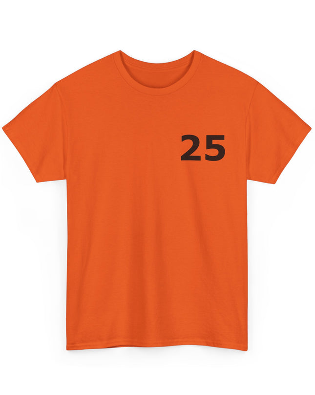 T-Shirt - Number 25 for Casual Wear