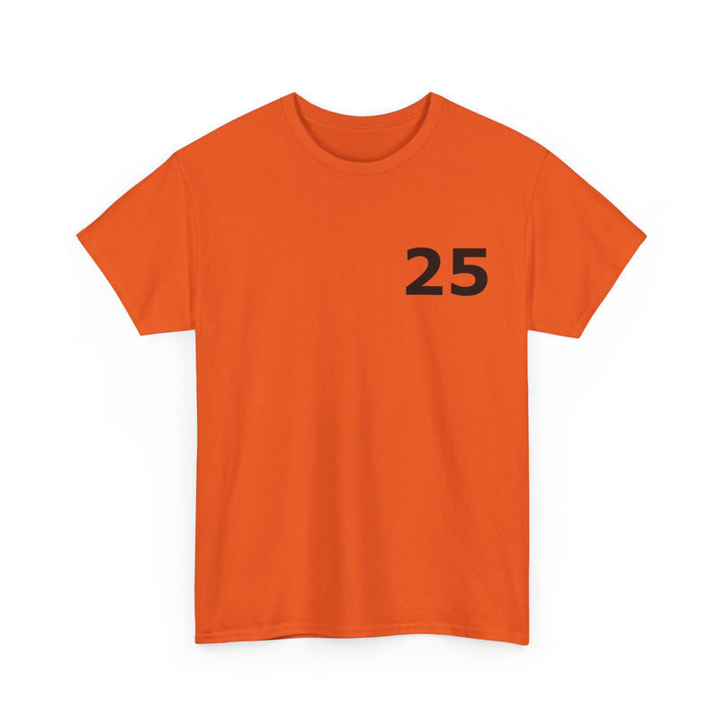 T-Shirt - Number 25 for Casual Wear