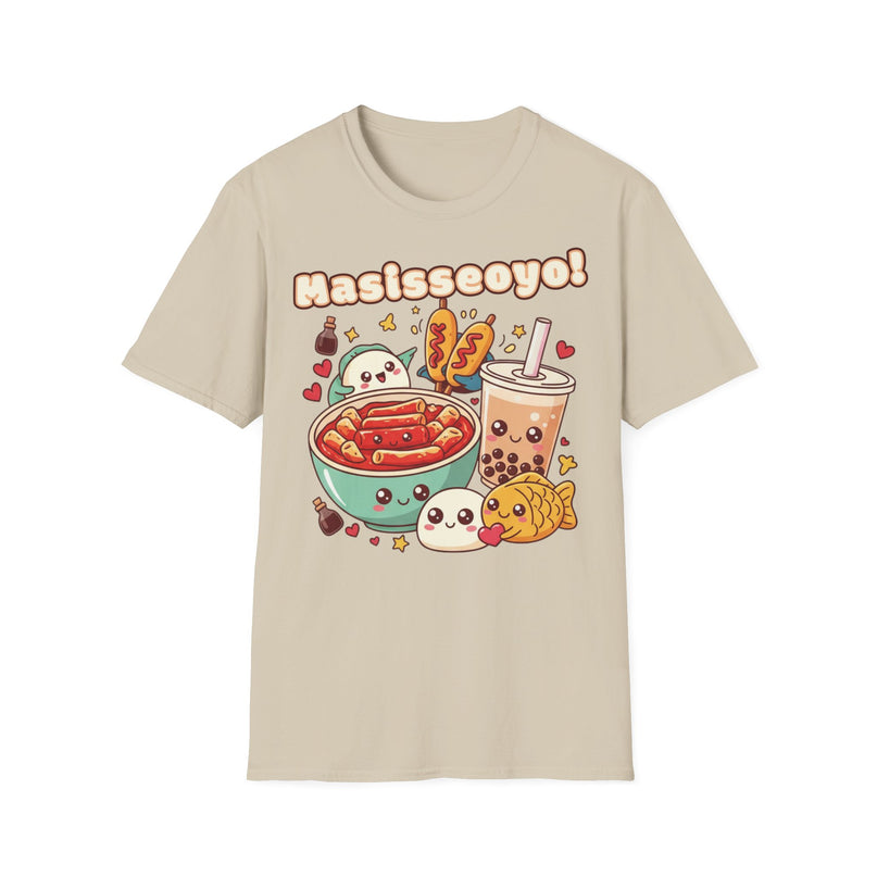 Dames T-shirt katoen - Masisseoyo Korean Snack Tee