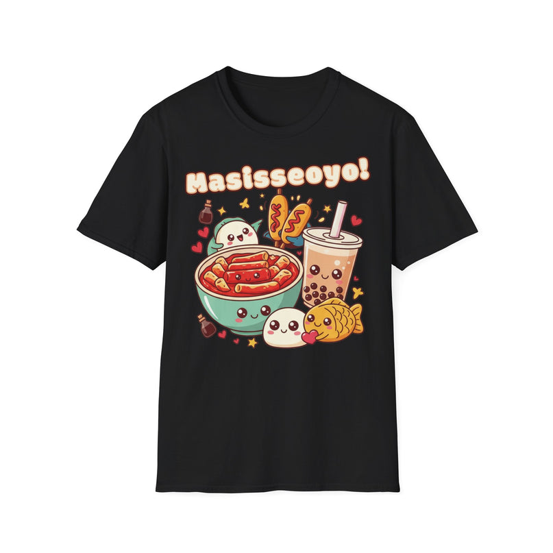 Dames T-shirt katoen - Masisseoyo Korean Snack Tee