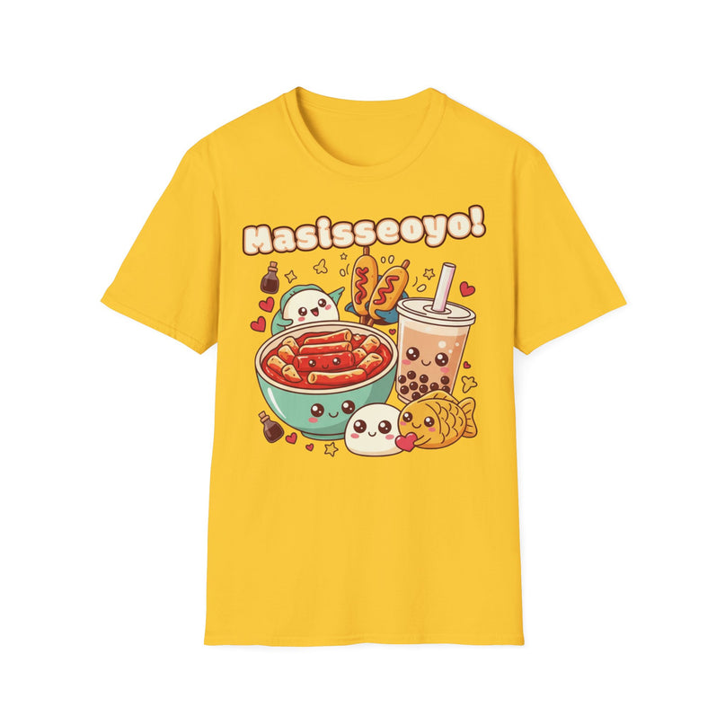 Dames T-shirt katoen - Masisseoyo Korean Snack Tee