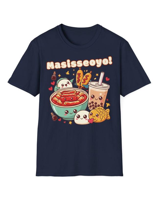 Dames T-shirt katoen - Masisseoyo Korean Snack Tee
