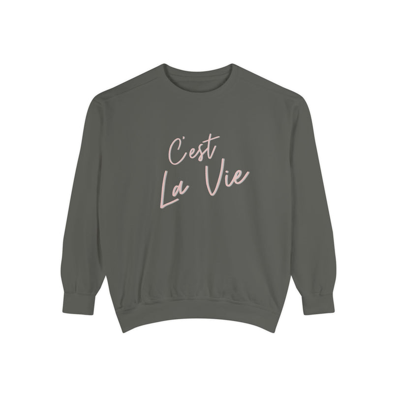 Dames Sweatshirt - C'est La Vie Misocozy