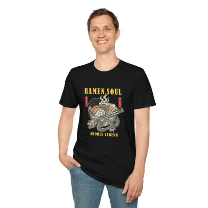 Heren T-shirt katoen - Ramen Soul Misocozy