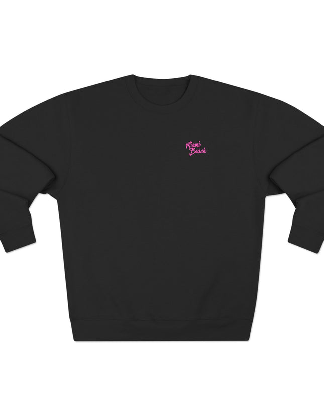 Miami Beach Sweater Zwart Front