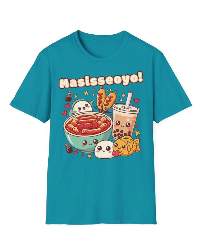 Dames T-shirt katoen - Masisseoyo Korean Snack Tee