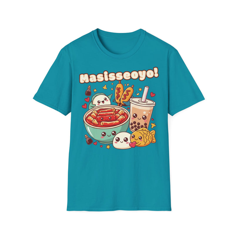 Dames T-shirt katoen - Masisseoyo Korean Snack Tee