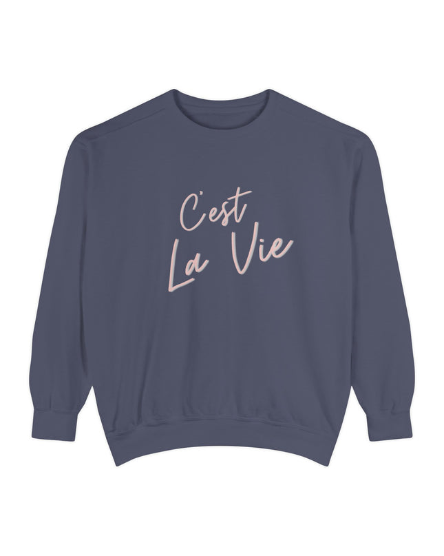Dames Sweatshirt - C'est La Vie Misocozy