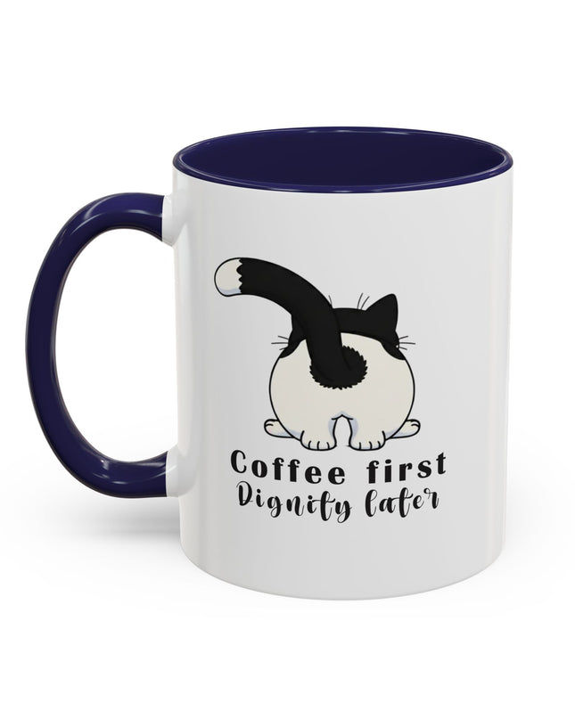 Koffiemok Wit Keramiek – Coffee first