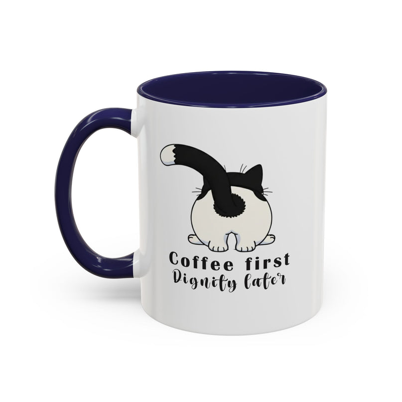 Koffiemok Wit Keramiek – Coffee first