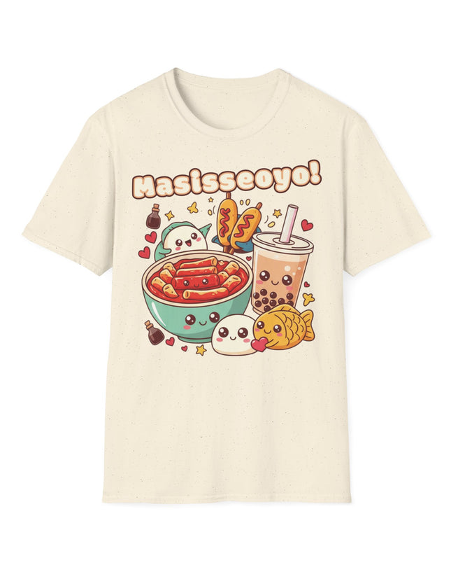 Dames T-shirt katoen - Masisseoyo Korean Snack Tee