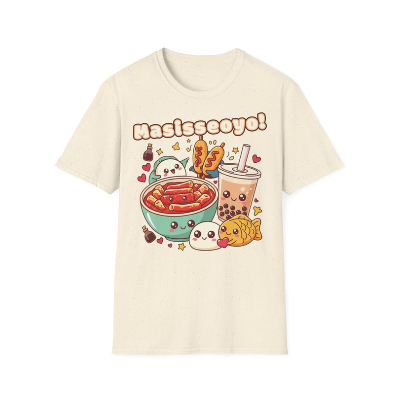 Dames T-shirt katoen - Masisseoyo Korean Snack Tee