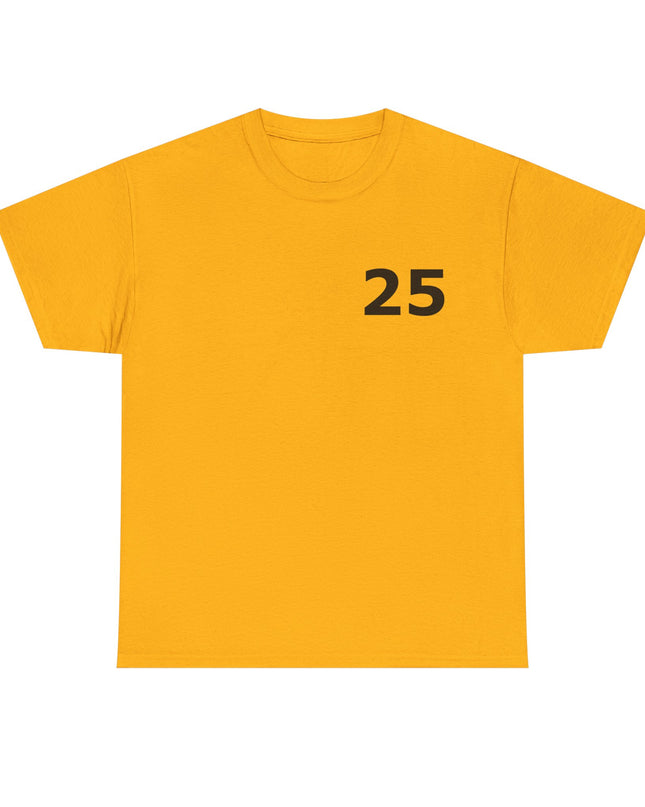 T-Shirt - Number 25 for Casual Wear