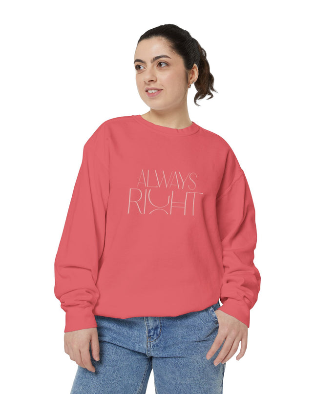 Dames Sweatshirt - Always Right Misocozy