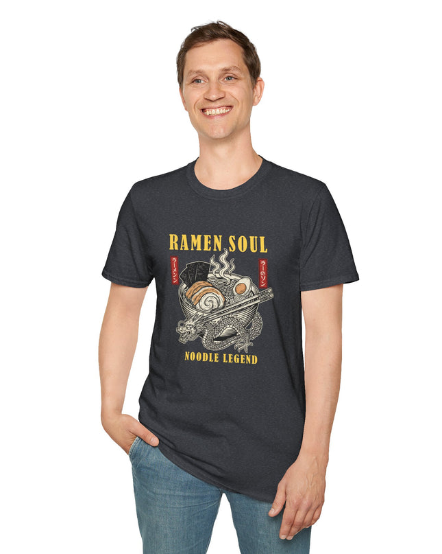 Heren T-shirt katoen - Ramen Soul Misocozy
