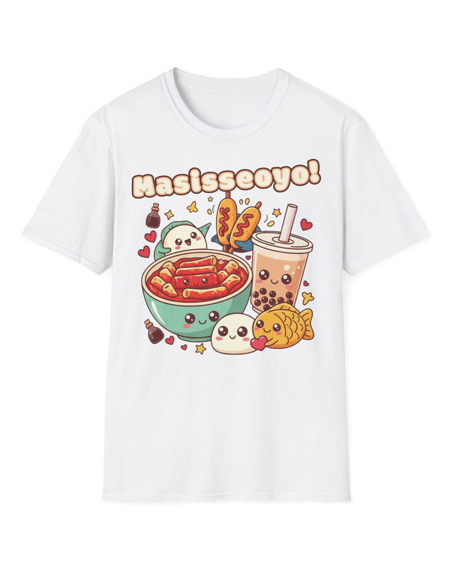 Dames T-shirt katoen - Masisseoyo Korean Snack Tee