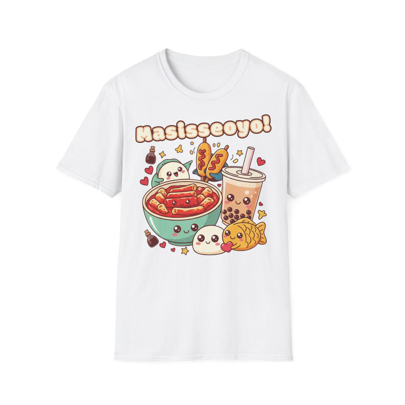Dames T-shirt katoen - Masisseoyo Korean Snack Tee