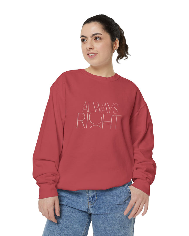 Dames Sweatshirt - Always Right Misocozy