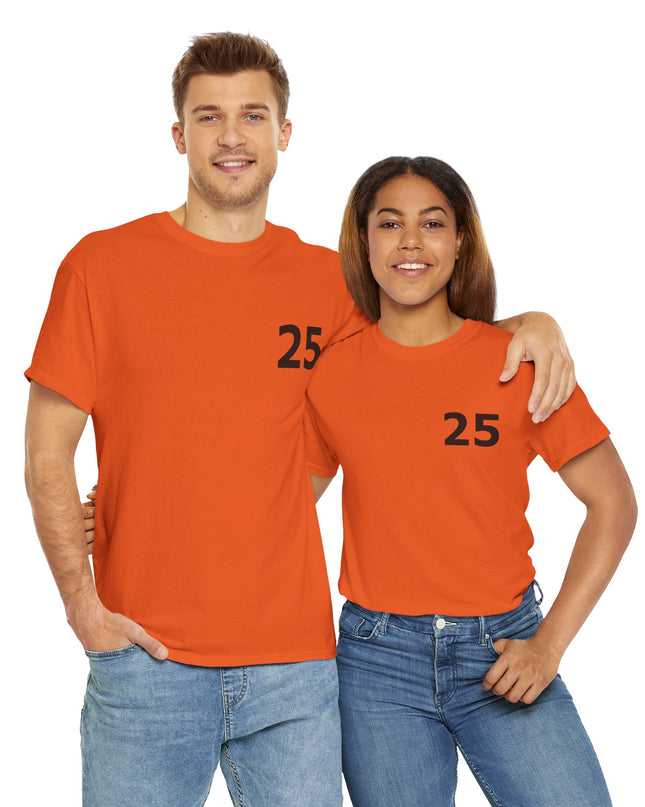 T-Shirt - Number 25 for Casual Wear