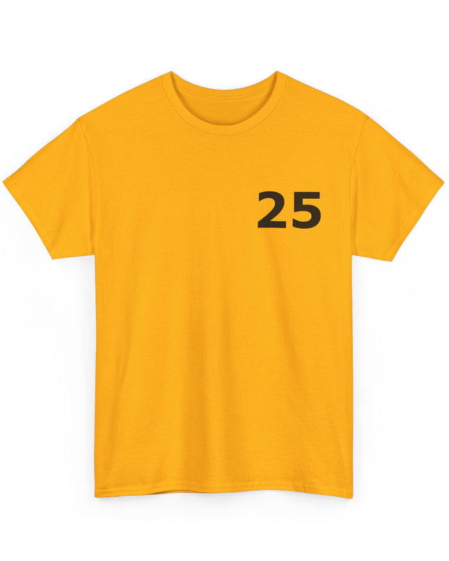 T-Shirt - Number 25 for Casual Wear