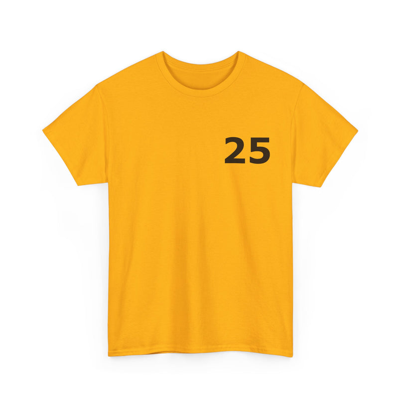 T-Shirt - Number 25 for Casual Wear