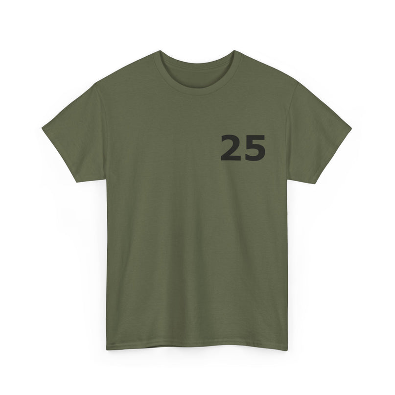 T-Shirt - Number 25 for Casual Wear