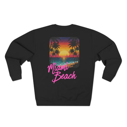 Miami Beach Sweater Zwart Back
