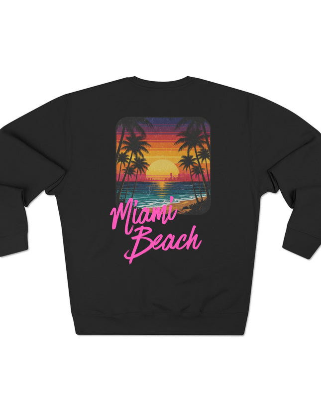Miami Beach Sweater Zwart Back