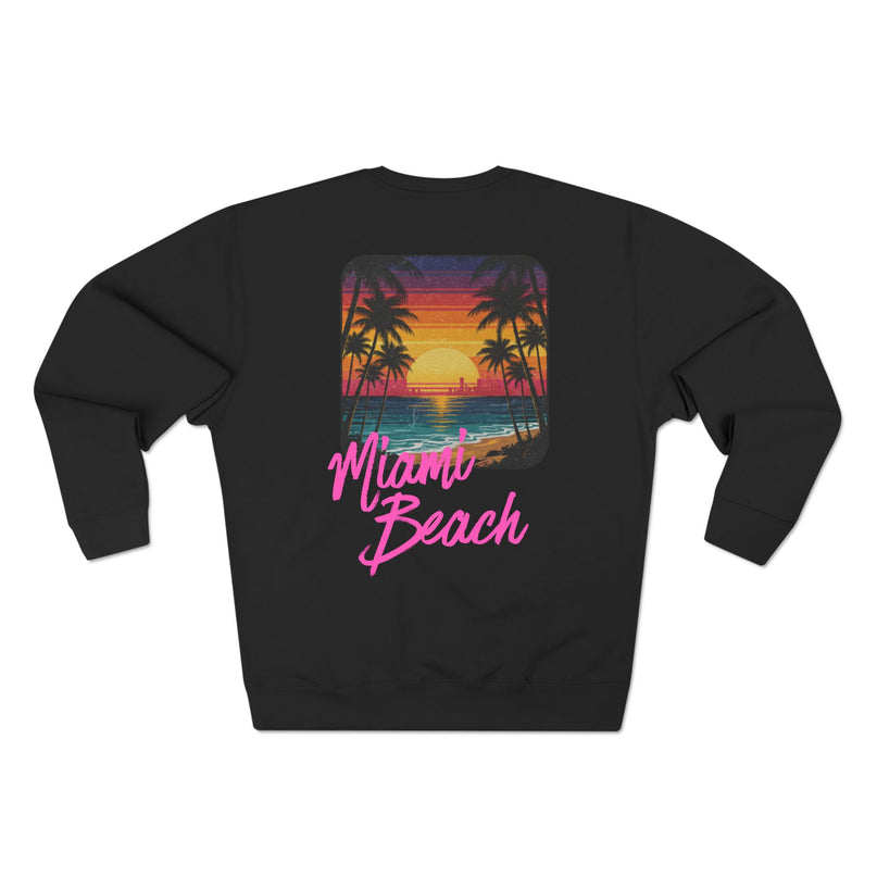 Miami Beach Sweater Zwart Back