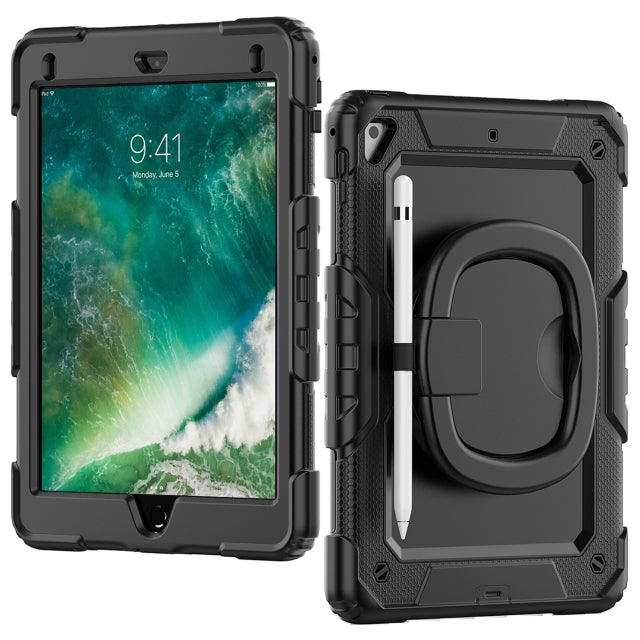 Mobilize Rotating Defender Case Stand Function for Apple iPad 9.7 (17/18)/Air/Air 2/Pro 9.7 Black [sku:29959]