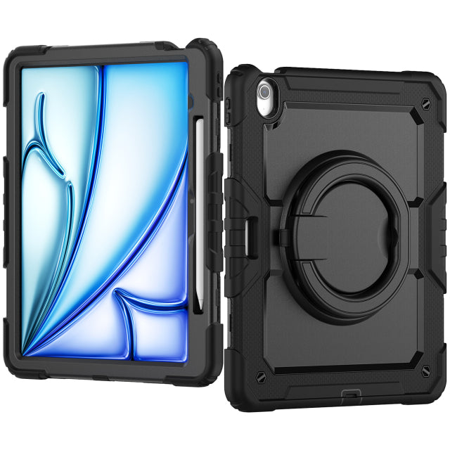 Mobilize Rotating Defender Case Stand Function for Apple iPad Air 13 (2024/2025/2026) Black [sku:29966]