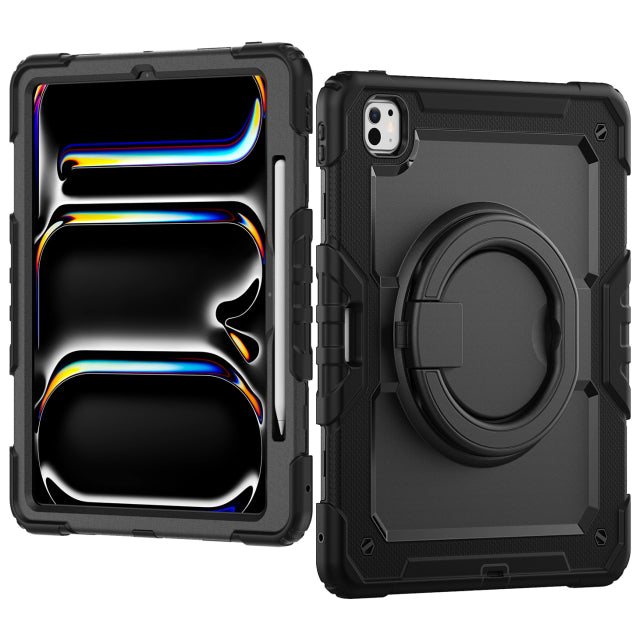 Mobilize Rotating Defender Case Stand Function for Apple iPad Pro 13 (2024/2025) Black [sku:29967]