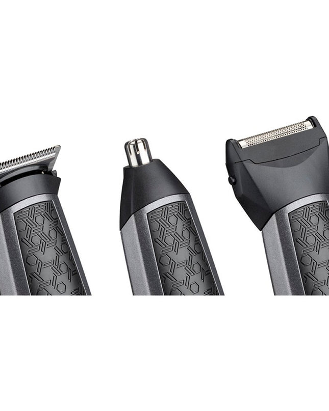 Babyliss MT727E Carbon Titanium 10in1 Multi Trimmer Zwart/Zilver
