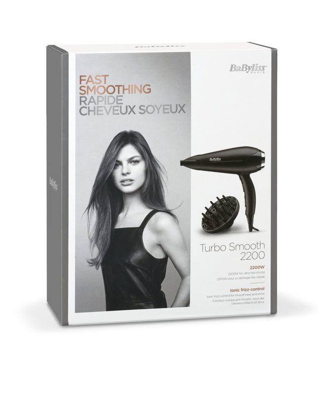 Babyliss D572DE Föhn 2200W Zwart