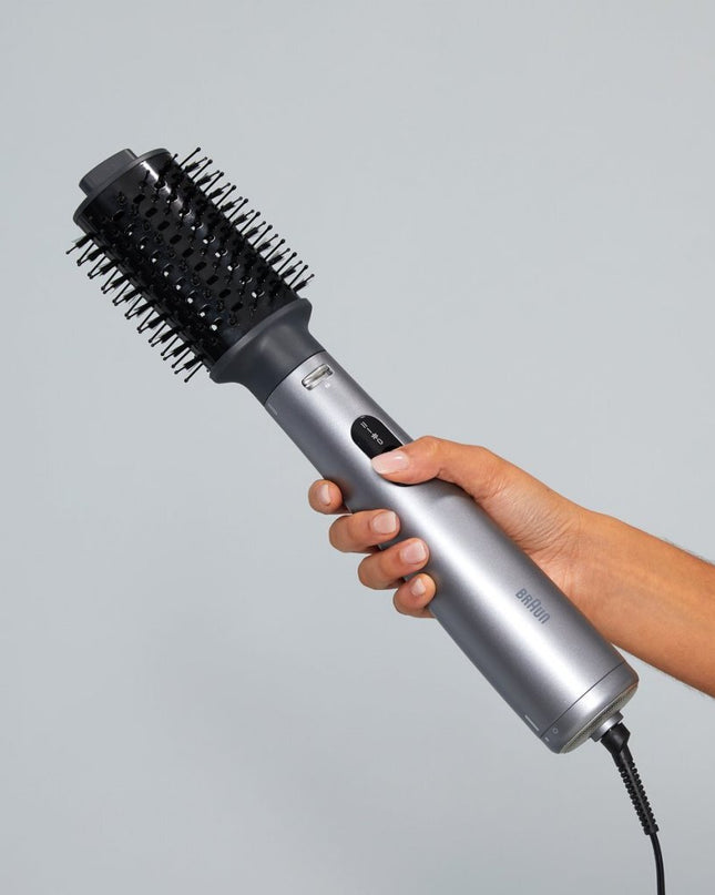 Braun AS4.3 BRAS430E F&ouml;hnborstel 1000W Zwart/Zilver