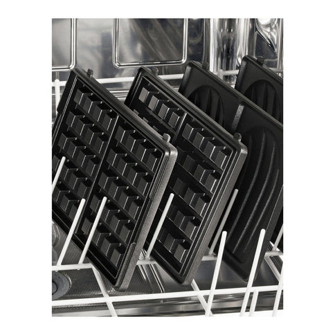Tefal SW852D Snack Collection Wafelijzer Zwart/RVS