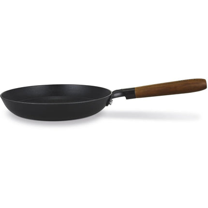 Beka Mandala Koekenpan met Houten Steel 24 cm Zwart