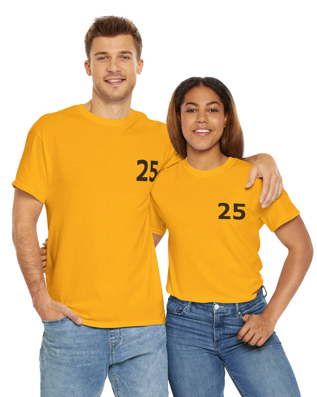 T-Shirt - Number 25 for Casual Wear