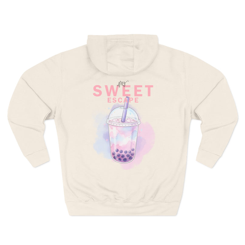 Dames Hoodie - Sweet Escape Bubble Boba tea