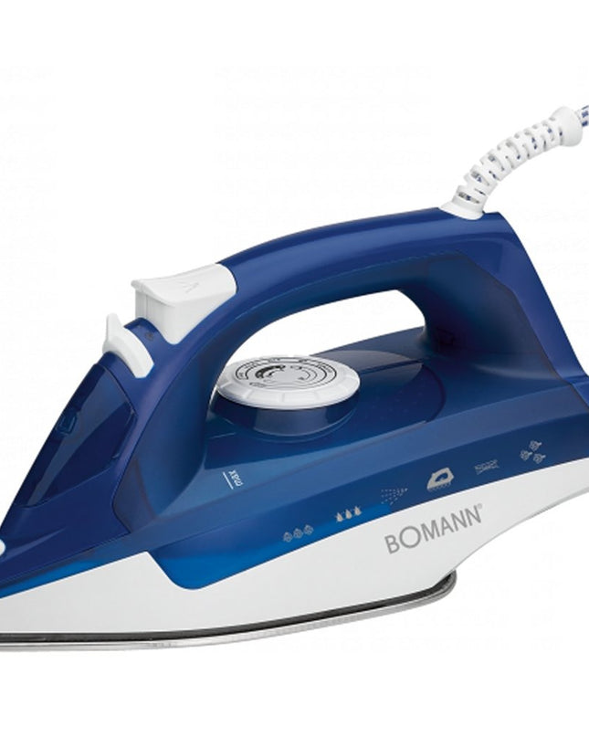 Bomann DB 6004 CB Stoomstrijkijzer 2200W 250ml Blauw/Wit