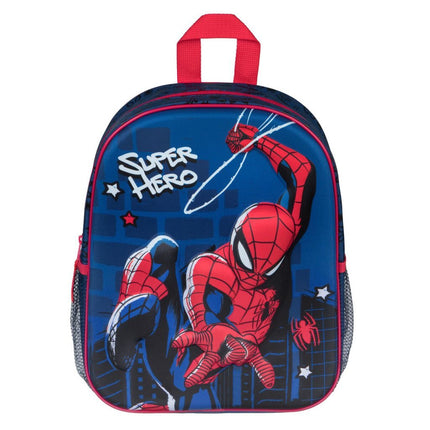 Spiderman 3D Rugtas Blauw/Rood