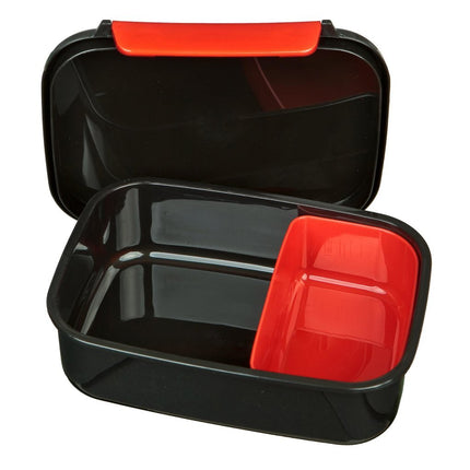 Spiderman Lunchbox Zwart/Rood