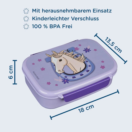Magic Horse Lunchbox Paars