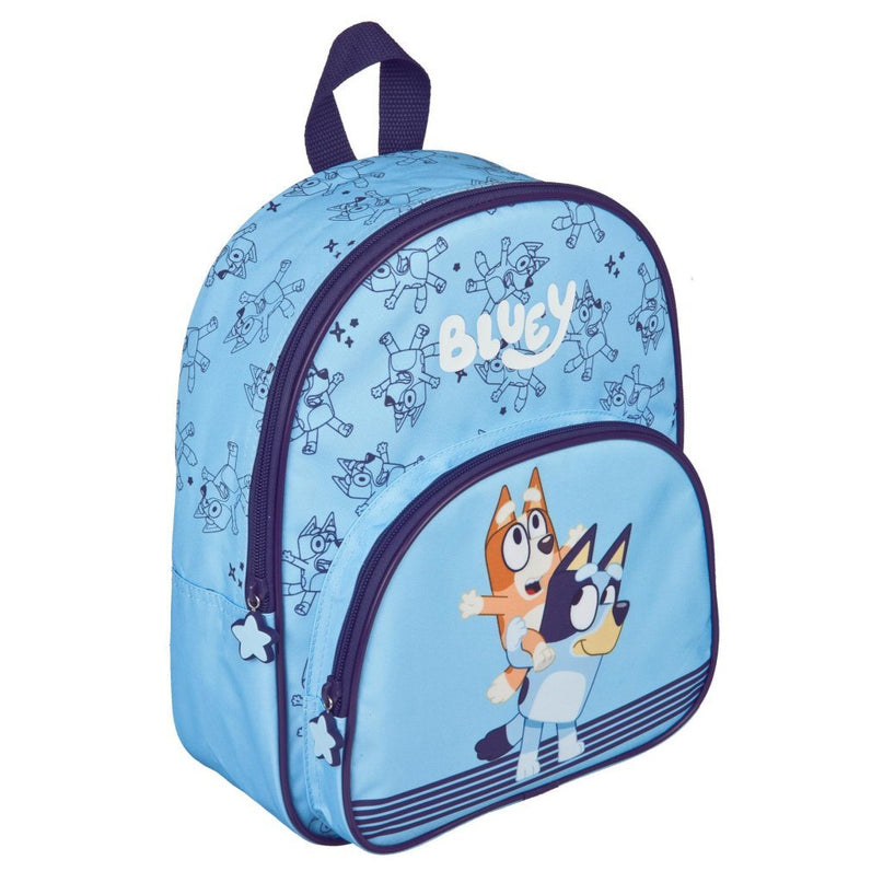 Bluey Rugtas 30.5x10x25.5 cm Lichtblauw/Donkerblauw