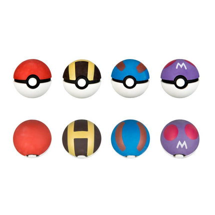 Pok&eacute;mon Gum Pokeballen 4 Stuks
