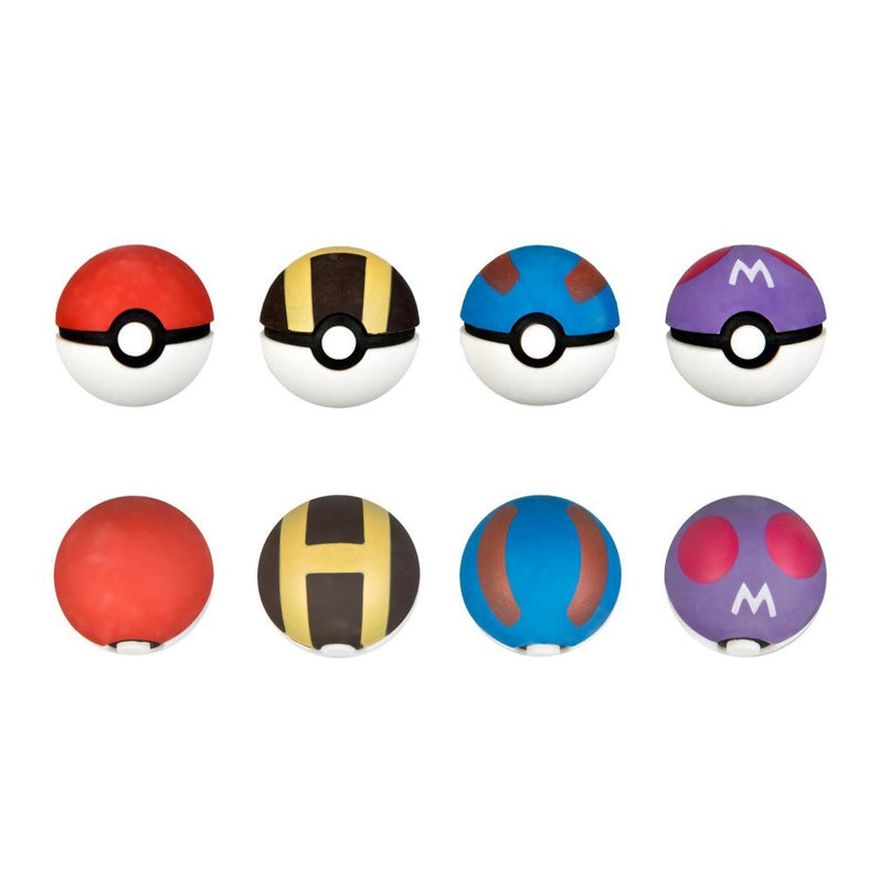 Pok&eacute;mon Gum Pokeballen 4 Stuks