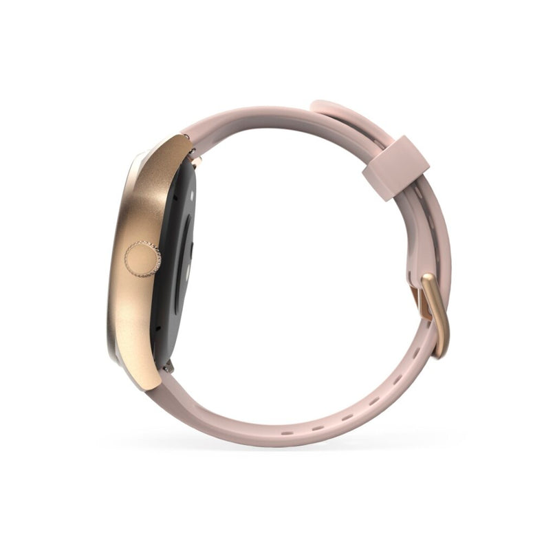 Hama Smartwatch 5010 Rond Slaapbewaking Waterdicht 1.38 Inch Ros&eacute;